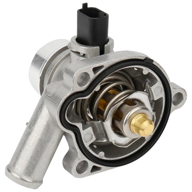YOUYIEN Upgrade Aluminium Engine Coolant Thermostat Housing Assembly(1PCS).Fit For Buick Encore 2013-2020 Chevy Cruze 2011-2016 Trax Sonic 2013-2020.Replaces Part # 25200455 55565336 902-808 55593034. - Image 1